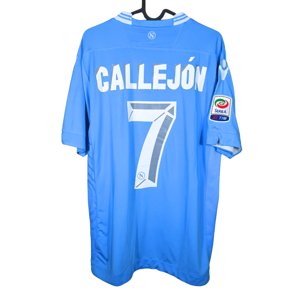 Camiseta Nápoles 2013/2014 #7 Callejón - Local - Imagen 2